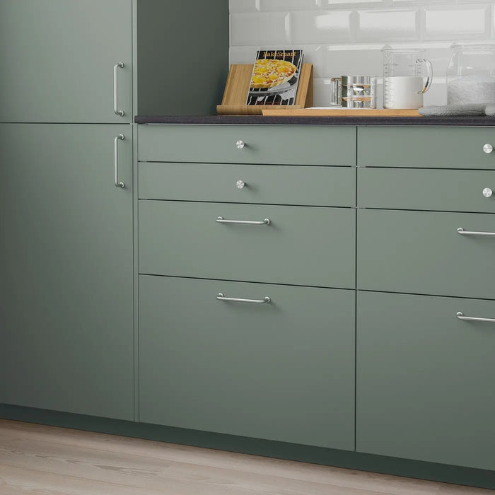 IKEA BODARP drawer front, grey-green, 60x10 cm
