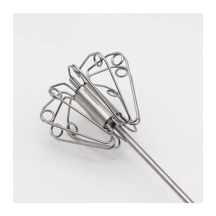 Digital Shoppy Stainless Steel Semi-automatic Whisk 10 Inch