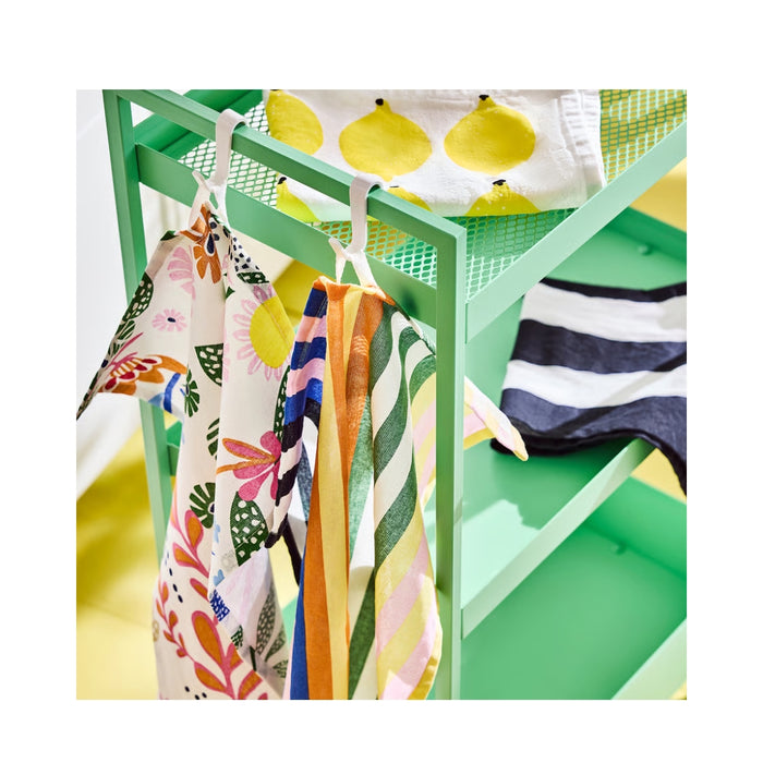 IKEA RINNIG Tea towel, multicolor patterned, 45x60 cm (18x24 ") (4 pack)