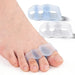 Digital Shoppy SEBS toe separator close‑up showing soft elastic material flexibility and durability for foot care