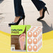 Digital Shoppy Callu Care Pads – Foot care pads shown relieving pressure from high-heel walking, with six sheets displayed