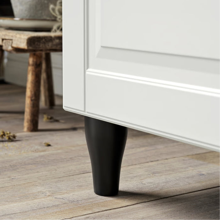 IKEA KABBARP Leg, black, 10 cm (3 7/8 ")