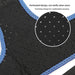 Digital Shoppy perforated fabric strap with blue stitching showing breathable design