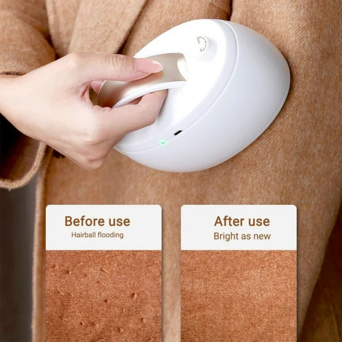 Digital Shoppy Rose Gold Fabric Lint Remover - Rechargeable Hairball Trimmer