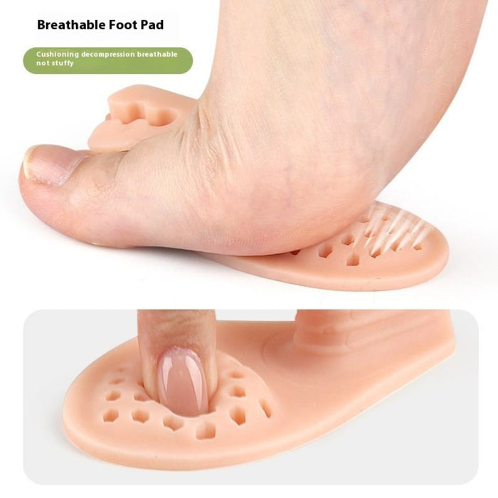 Digital Shoppy Toe Separator, Skin color — Bunion Relief | Comfortable Silicone Toe Spacers