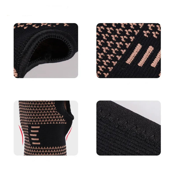 Digital Shoppy Sports Palm Copper Fiber Knitted Wristband