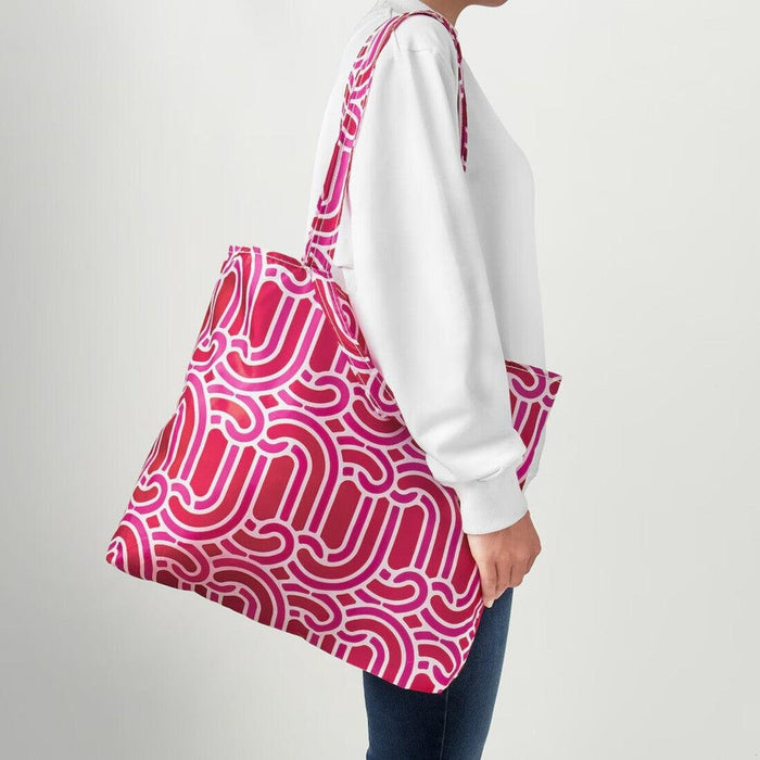 IKEA SÖTRÖNN Carrier Bag Pink/Red 45x36 cm with VINTER 2021 Gift Bag Set of 3 Jute Natural