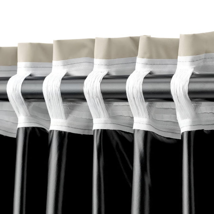 IKEA BENGTA Block-out curtain, 1 piece, with heading tape, 210x250 cm (83x98 ")