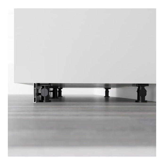 IKEA METOD Base Cabinet White 60x60x70 cm with METOD Legs Plastic 8 cm Pack of 4