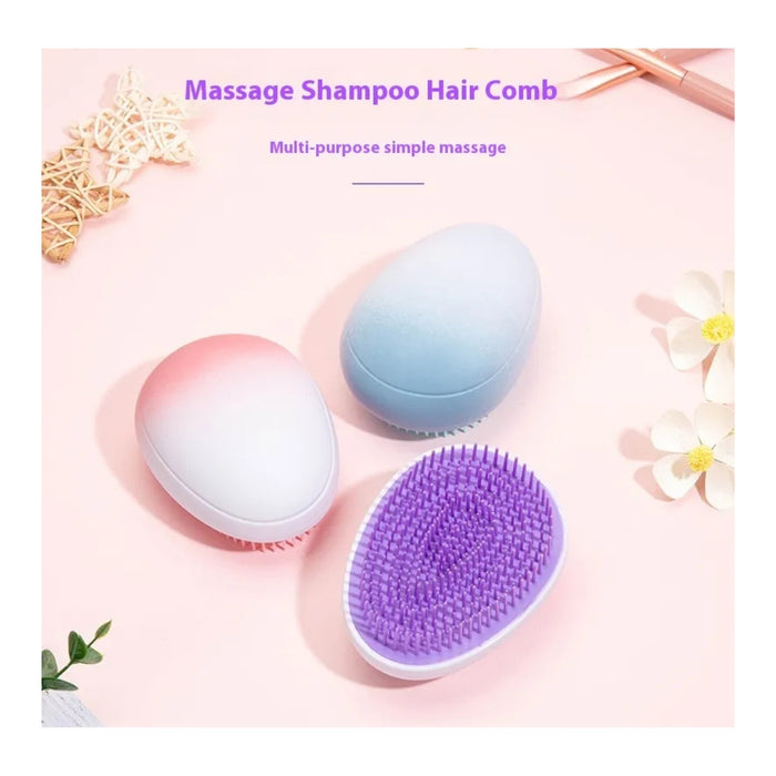 Compact lightweight pocket comb inside cosmetic pouch