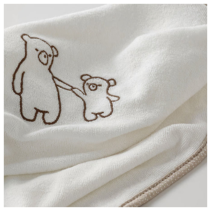 IKEA VÄDRA Cover for Baby Care mat, White/Terry, 48x74 cm (18 7/8x29 1/8 ") with Rattle, Multicolour/Yellow