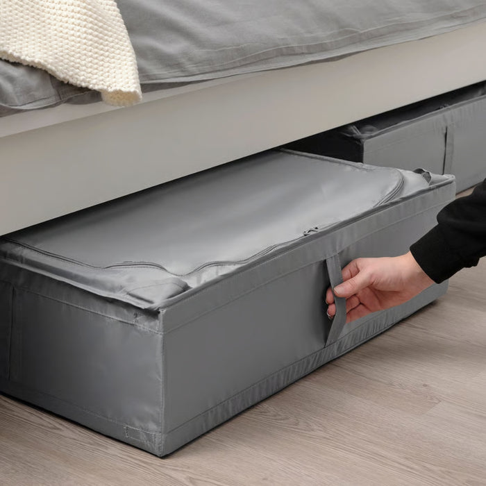 IKEA SKUBB Storage case, dark grey, 65x53x19 cm (25 ½x20 ¾x7 ½ ")