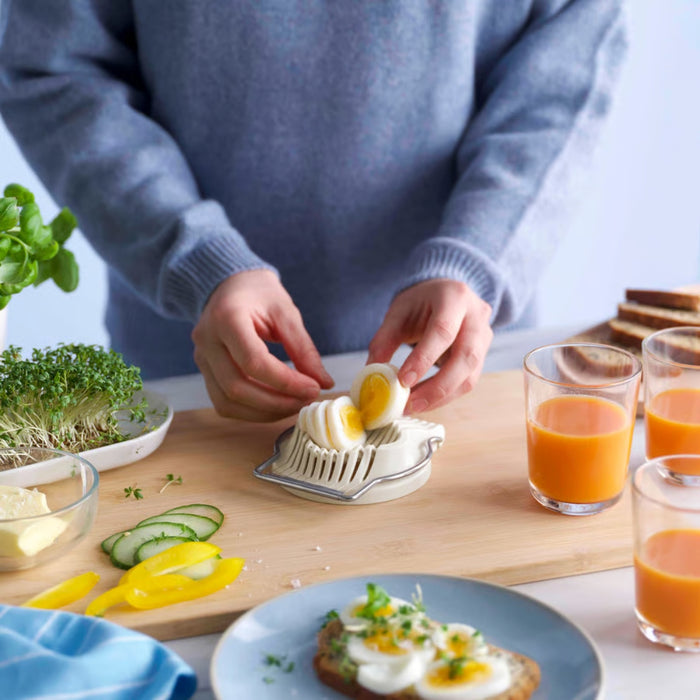 IKEA UPPFYLLD 4-Piece Colorful Kitchen Gadgets - Vegetable Cutters, Lemon Squeezer & Egg Slicer
