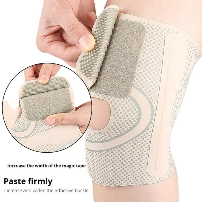 Digital Shoppy Knee Brace with Side Stabilizers Breathable Adjustable Knee Support Suitable for Men and Women Arthritis Injuries Recovery