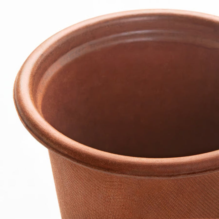 IKEA STJÄRNSLINKE Plant pot, 9 cm (3 ½ ") with  GRADVIS Plant pot, grey6 cm