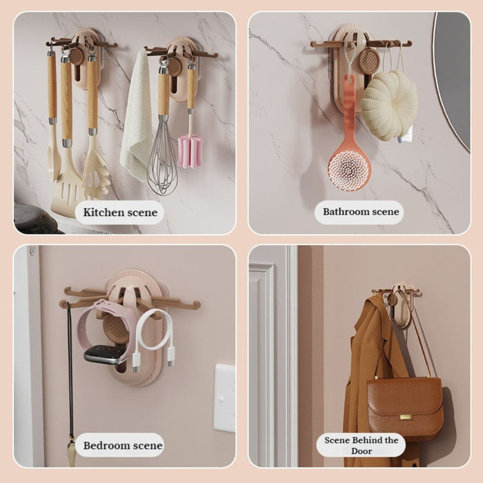 Digital Shoppy Wall Hook — No‑Drill Eco Design | High Load‑Bearing Adhesive Holder