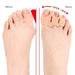 Digital Shoppy SEBS toe separator close‑up showing soft elastic material flexibility and durability

