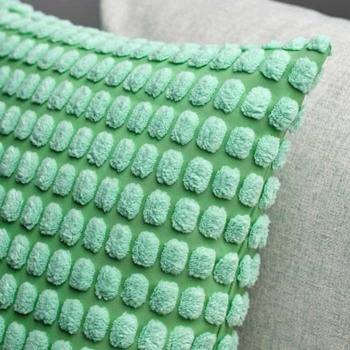 IKEA SVARTPOPPEL Cushion cover, light green, 50x50 cm (20x20 ")