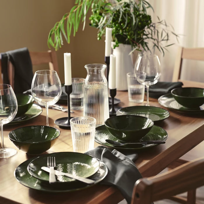 IKEA PELARKAKTUS 6-Piece Dinnerware Set Green