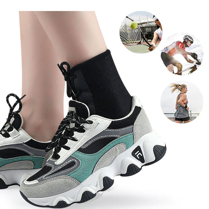Digital Shoppy Pressurization Ankle Brace Support Ankle Bandage Adjustable Compression Ankle Brace