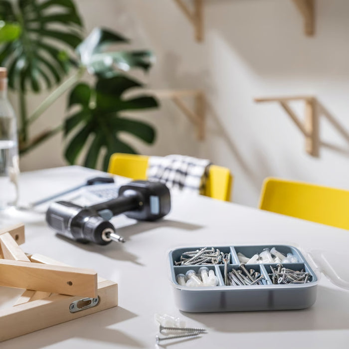 IKEA TRIXIG Complete Home Tool Kit - 15-Piece Tool Set & 175-Piece Hardware