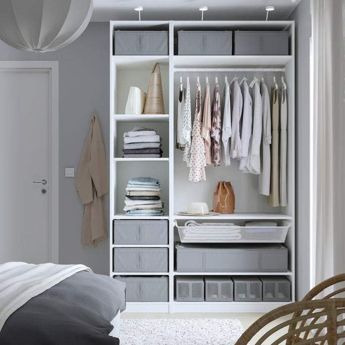 IKEA SKUBB Storage case, dark grey, 43x53x19 cm