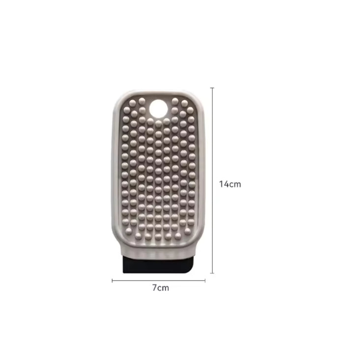 Digital Shoppy Multifunctional Hanging Silicone Kitchen Sink Cleaning Brush | Fruit & Vegetable Scrubber | Gap Cleaning Brush for Cutting Boards, Dishes & Kitchen Surfaces