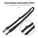 Digital Shoppy insulation cup strap cover – adjustable black woven strap with swivel hooks and buckle, load-bearing design


