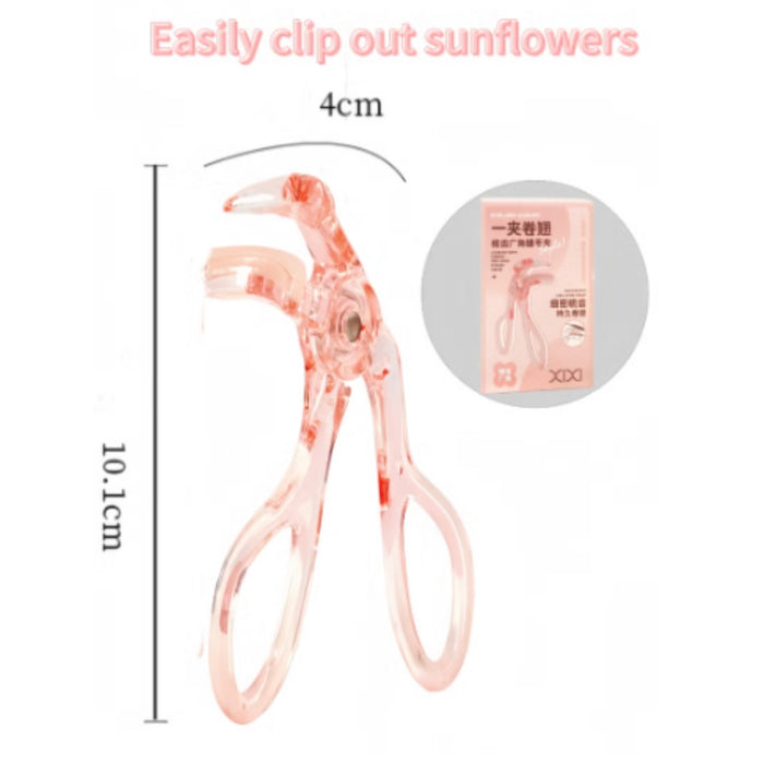 Flower clippers with measurement details on a white background