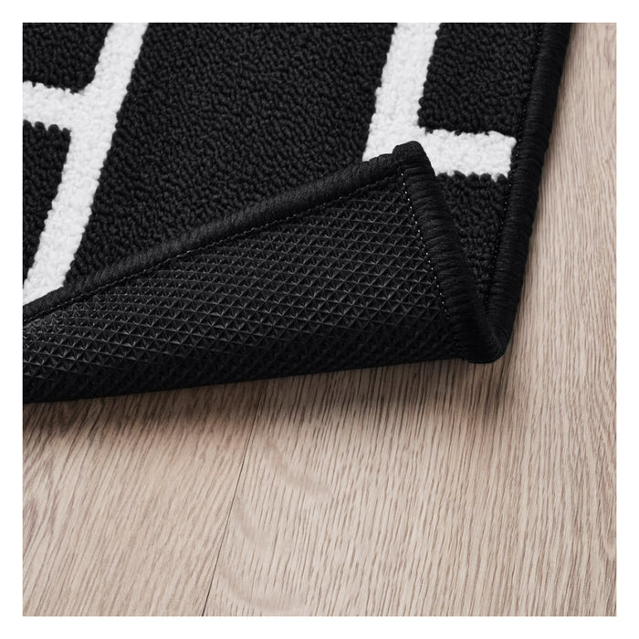 IKEA VÄNDPLATS Door mat, black/brick pattern, 40x60 cm (1 ' 4 "x2 ' 0 ")