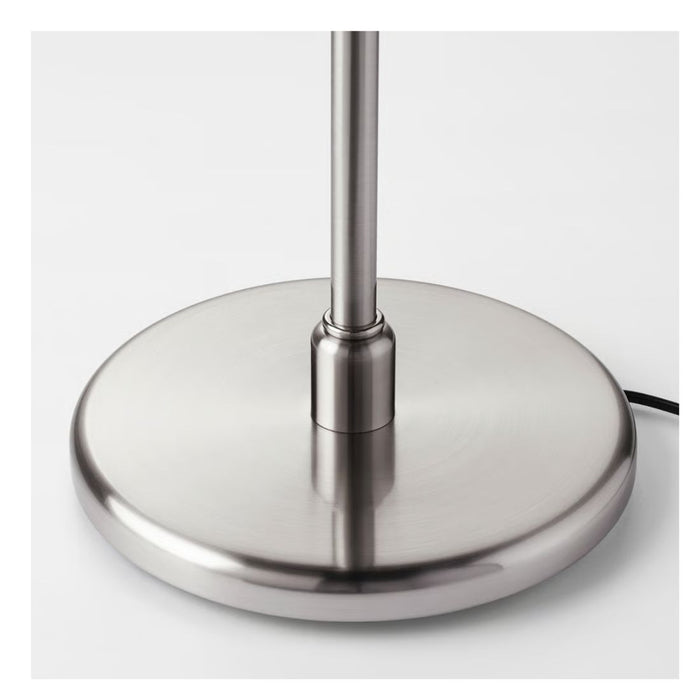 IKEA KRYSSMAST Table lamp base, nickel-plated (Silver)