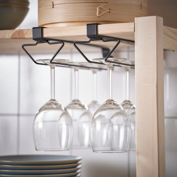 IKEA Smart Home Set: PÅLYCKE Clip-on Rack & SVALKA Wine Glass 6-Pack