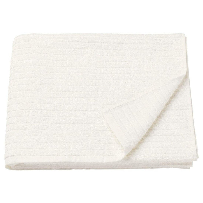 IKEA White Bathroom Essentials Set – Bath Mat 40x60 cm, Bath Towel 70x140 cm & Bath Robe (L/XL)