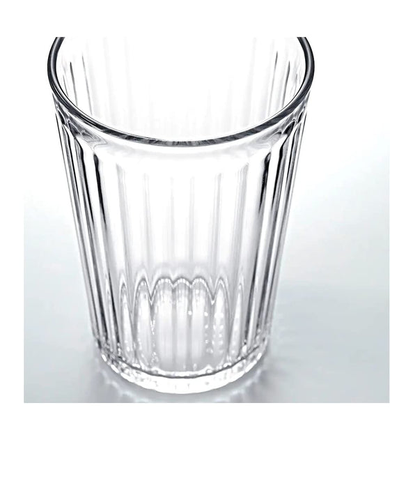 IKEA VARDAGEN Glass, clear glass, 31 cl with Drinking straws/clean brush set of 5, mixed colours and Paper napkin, white, 16x32 cm