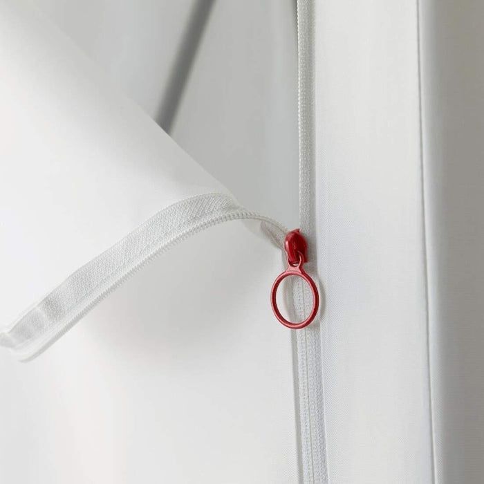 IKEA VUKU Wardrobe, white, 74*51*149 cm  with  Hanger, white/grey ( 5 pack )