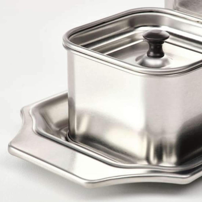 IKEA Tjena magazine file, black with Desk organiser, metal