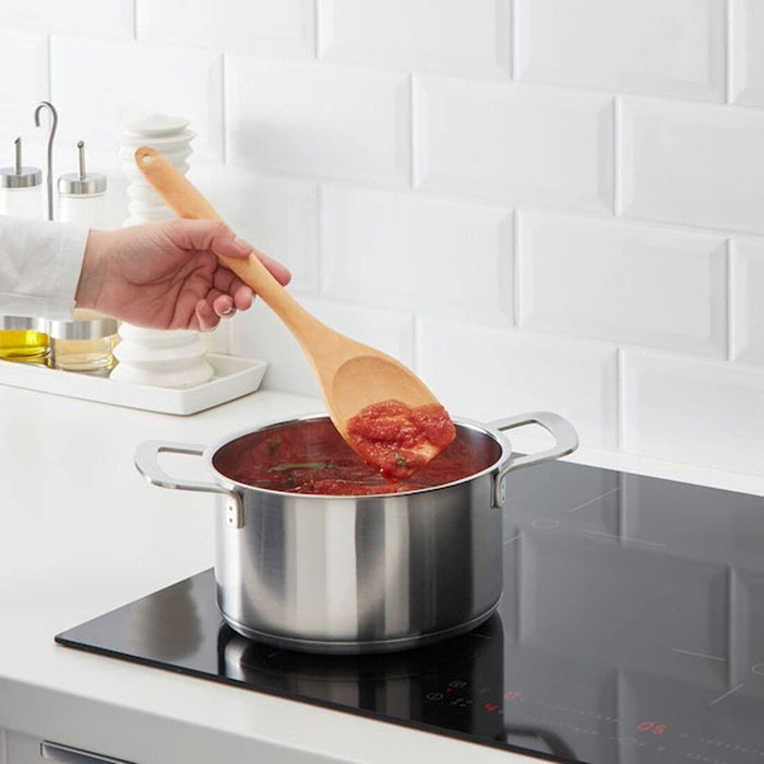 IKEA RORT Spoon, round/beech with  RÖRT Spoon, beech