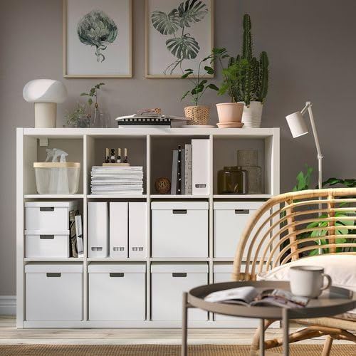 IKEA FJÄDERHARV Storage box with lid