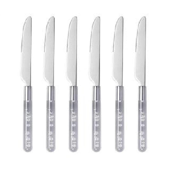 IKEA Kungsfors  Magnetic knife rack, stainless steel, 56 cm with 3-piece knife set  and 6 Knife
