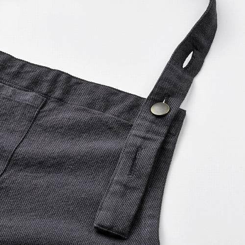 IKEA SANDVIVA Apron, dark grey, 69x85 cm (27x33 ")