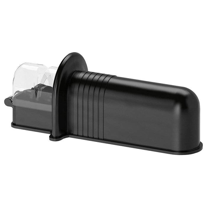 IKEA Knife with  Knife sharpener, black