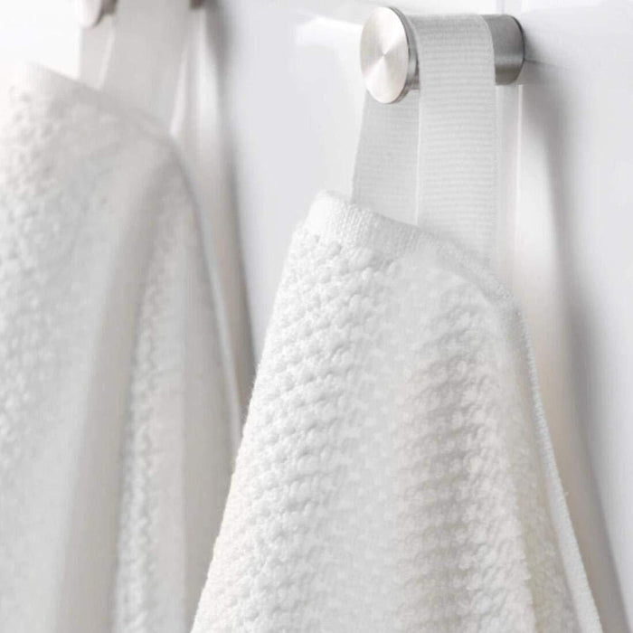 IKEA HEMBJUDEN/FRAJEN /VÅGSJÖN Hand Towel, White, 40x70 cm Bath towel white 70x140 cm with and Washcloth, White, 30x30 cm