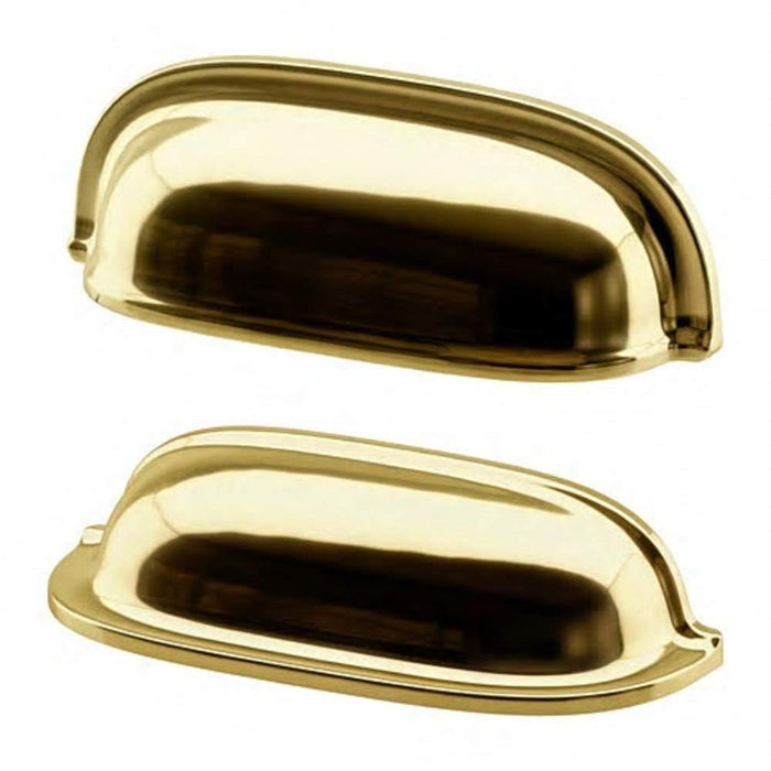 IKEA ENERYDA Knob, brass-colour, 27 mm (1 1/16 ") with Handle, brass-colour, 112 mm and Cup handle, brass-colour, 89 mm (3 1/2 ")