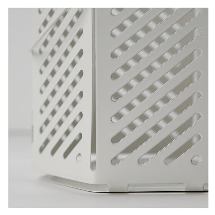 IKEA VÅRSYREN Lantern for Tealight White 12 cm with EFTERSKORD Candle Holder, Red
