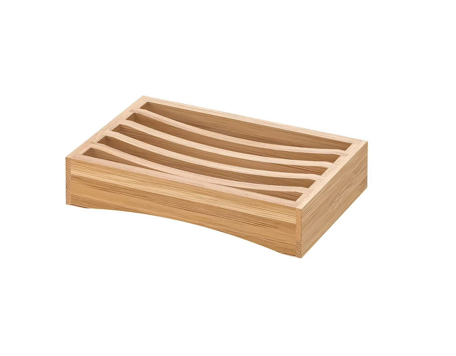 IKEA  DRAGAN Soap dispenser with Soap dish, bamboo