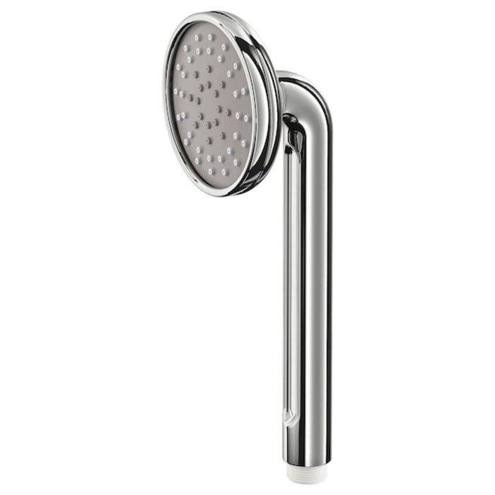 IKEA TISKEN Hand shower park bracket w suc cup, white  WITH Single-spray handshower, chrome-plated