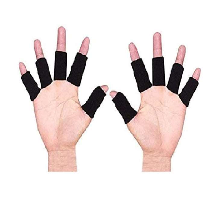 Digital Shoppy 10pcs Sport Finger Splint Guard Bands Finger Protector Guard Support