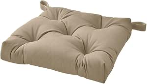 IKEA MALINDA Chair cushion, 40/35x38x7 cm (16/14x15x3 ")