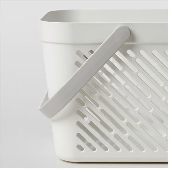 IKEA RÅNEN Basket with Napkins, White, 25x25 cm, 2 Pack