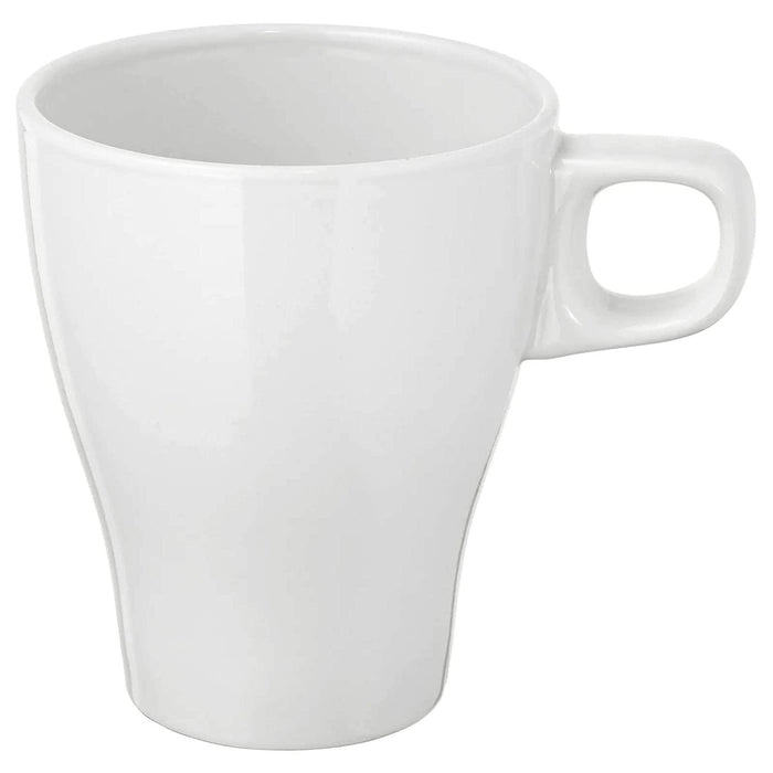 IKEA FÄRGRIK Mug, stoneware white25 cl with Mug, turquoise25 cl and Mug, dark turquoise25 cl